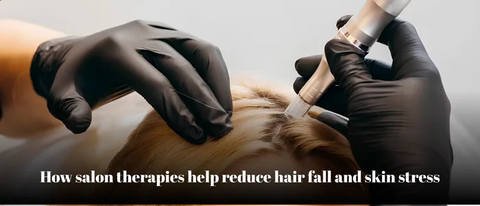 reduce hair fall and skin stress