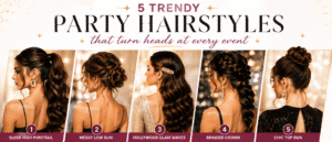 trendy party hairstyles