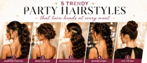 trendy party hairstyles